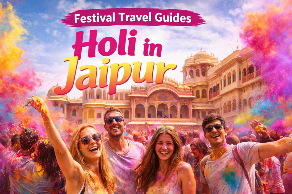 Festival Travel Guides Holi in Jaipur celebration at City Palace